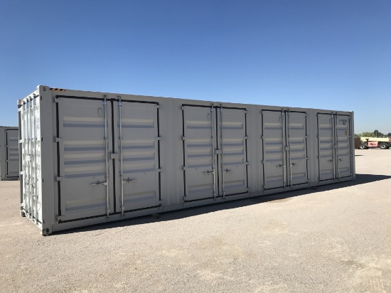 2022 40' Shipping Container w/Double Side Doors