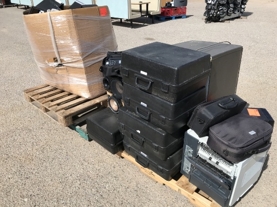 School Surplus Electronics -(2)plts Assorted Items
