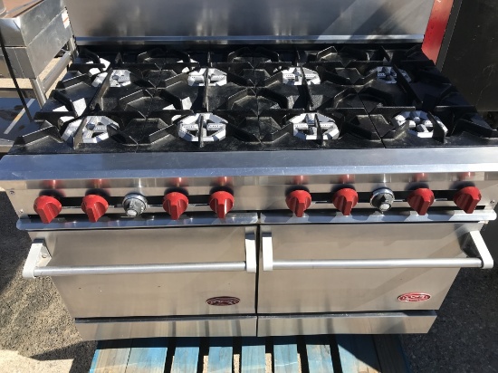 DCS 8 Burner Gas Range / Double Oven