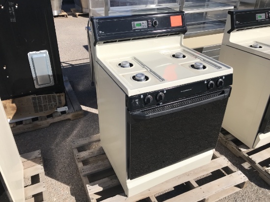 School Surplus Appliance - GE Gas Range/ Oven -C