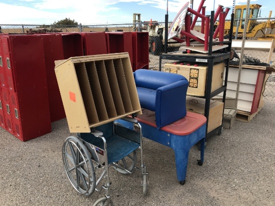School Surplus Row-WheelChair,Kids Furniture,Net
