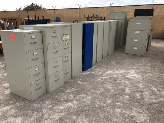 School Surplus Furniture-Aprx (27)pcs FileCabinets