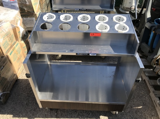 Restaurant Surplus - Silverware Cart