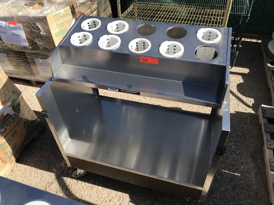 Restaurant Surplus - Silverware Cart
