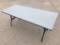 (5)pc AluLite 6FT Aluminum FoldingTables USGOVFEMA