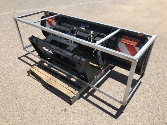 UNUSED Hydraulic Skid-Steer 86" Blade / Plow