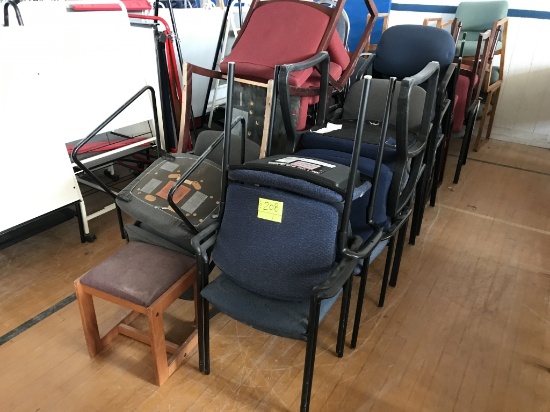 School Surplus - Row of Chairs