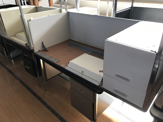 School Surplus - Row of Teacher Desk