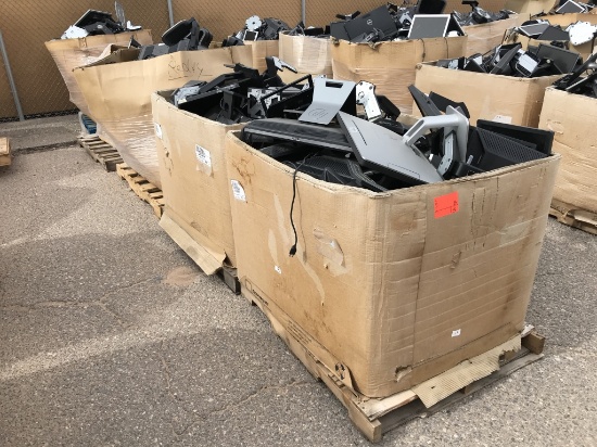 School Surplus - (5) Pallets of Mixed Monitors -B