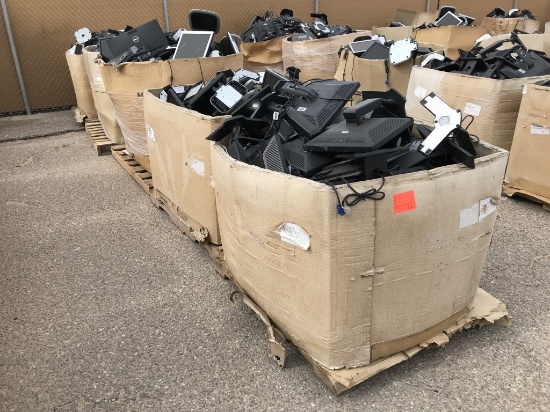 School Surplus - (5) Pallets of Mixed Monitors -C