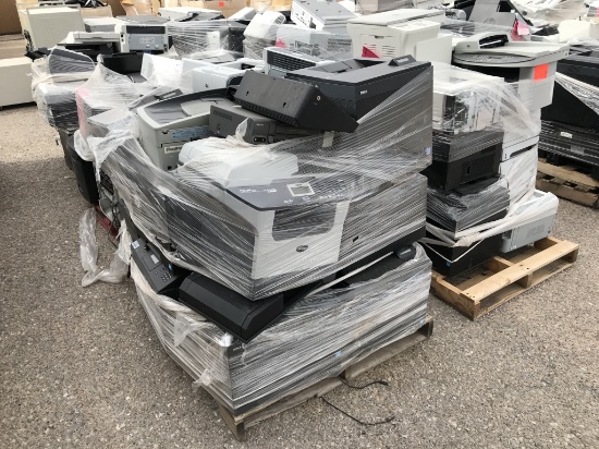 School Surplus - (6) Pallets of Printers, Etc -B