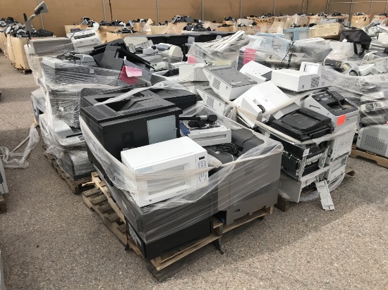 School Surplus - (6) Pallets of Printers, Etc -C