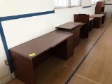 School Surplus - Row of Office Desk ( Nice )