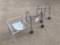 UNUSED (3)pcs - Folding Medical Walkers, Seat