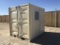 2022 9FT TAN Shipping Container w/Doors, Window