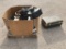 Box of Assorted Electrical Items, Old Trunk