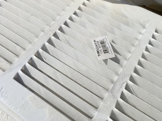 Pallet of White Air Vent Register Covers
