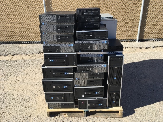 School Surplus Desktops - Aprx(51) Dell / HP -E4