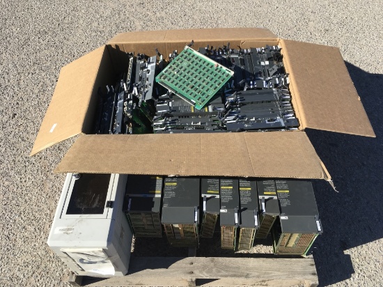 Pallet of Network Cards, Power Supplies