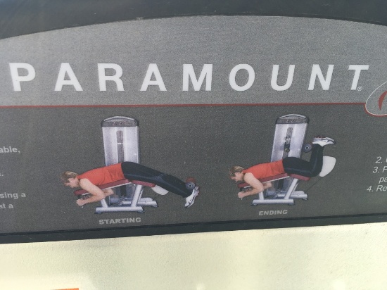 Tigua Fitness Surplus-Paramount Horizontal LegCurl