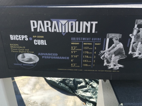 Tigua Fitness Surplus -Paramount Biceps Curl