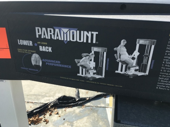 Tigua Fitness Surplus -Paramount Lower Back