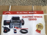 UNUSED 12,000LB Electric Winch w/ Remote
