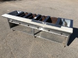 Eagle 6 Bay Heated Serving Table