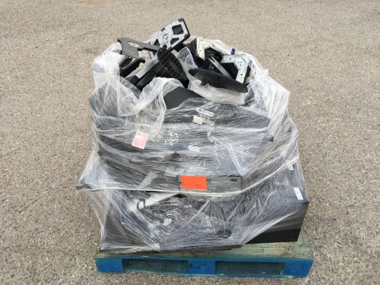Pallet of Desktop CPU's and Monitors