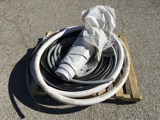 Pallet of Pool Construction Supplies