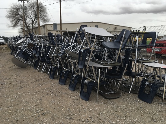 School Surplus - BIG Row of MS/HS Student Desk