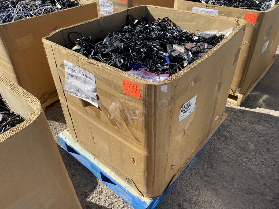 School Surplus - Pallet of Chargers, Mixed Cables