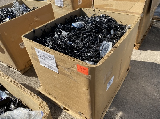 School Surplus - Pallet of Chargers, Mixed Cables