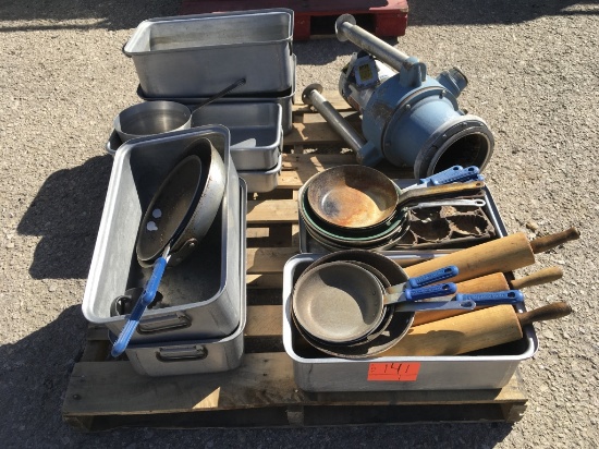 School Surplus - Pallet of Kitchen Utensils