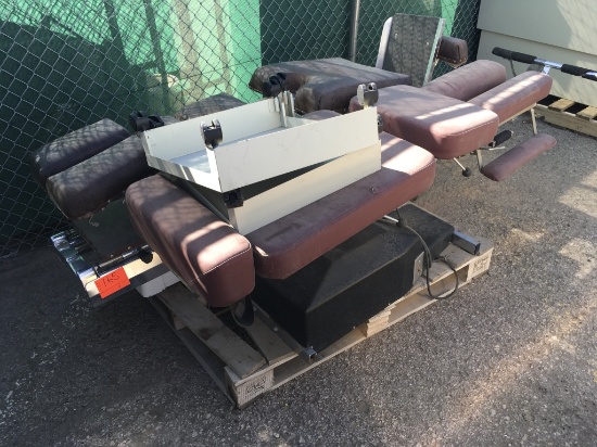 School Surplus - (2) Chiropractor Benches