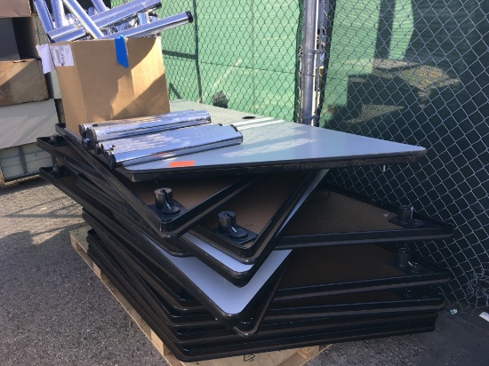 School Surplus - Pallet of Long Tables / Legs