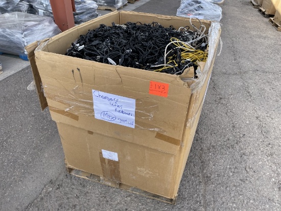 School Surplus - Pallet of Chargers, Mixed Cables