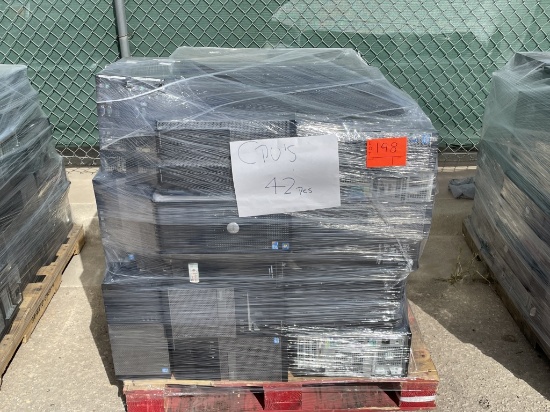School Surplus - Pallet of CPU's