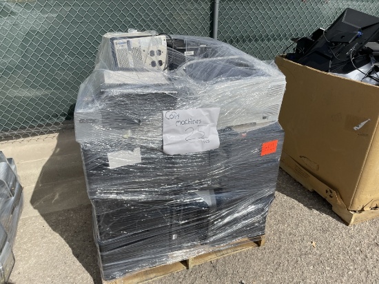 School Surplus - Pallet of Copiers ETC.