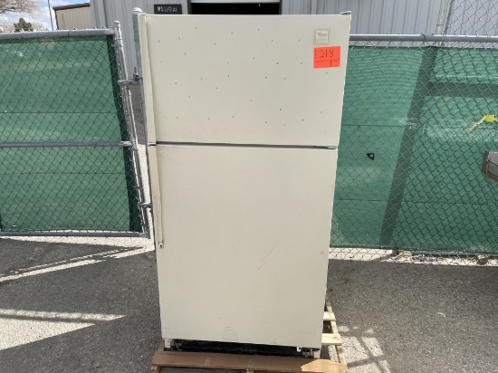 School Surplus - Whirlpool Refrigerator / Freezer