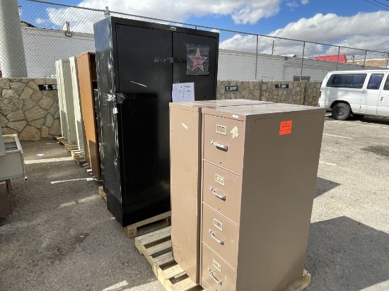 School Surplus - ROW of FIle Cabinets, Lockers