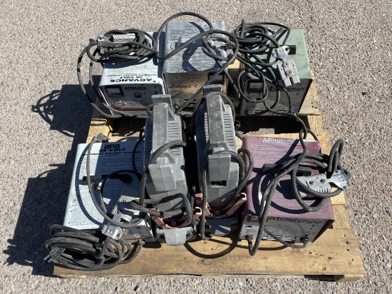 (7)pc Battery Chargers / Jump Boxes