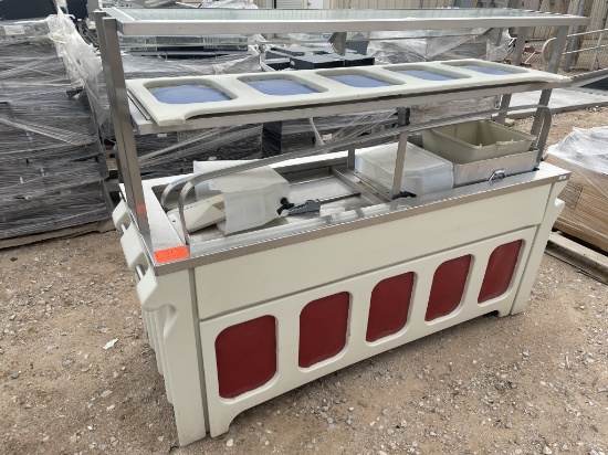 School Surplus- Galley Refrigerated Cart