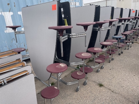School Surplus- (6) Folding Tables