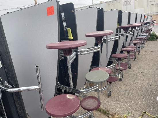 School Surplus- (7) Folding Tables