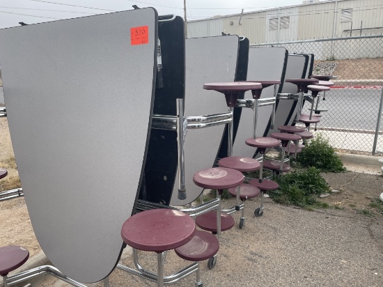 School Surplus- (5) Folding Tables