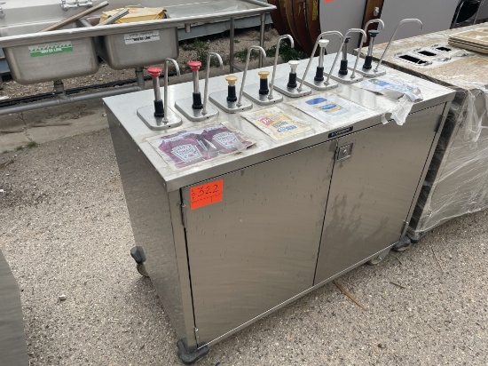 School Surplus- Lakeside Condiment Cart