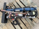 Industrial Hydraulic Cylinder Device, 3/4HP Baldor