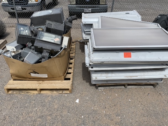 School Facilities Surplus- Lighting Pallets