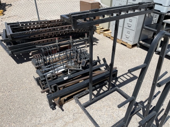 School Facilities Surplus - Row of Weight Racks
